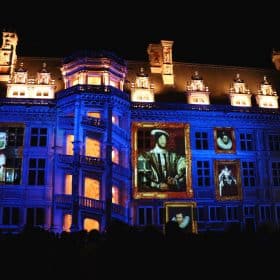 The Royal Château of Blois set to light and music